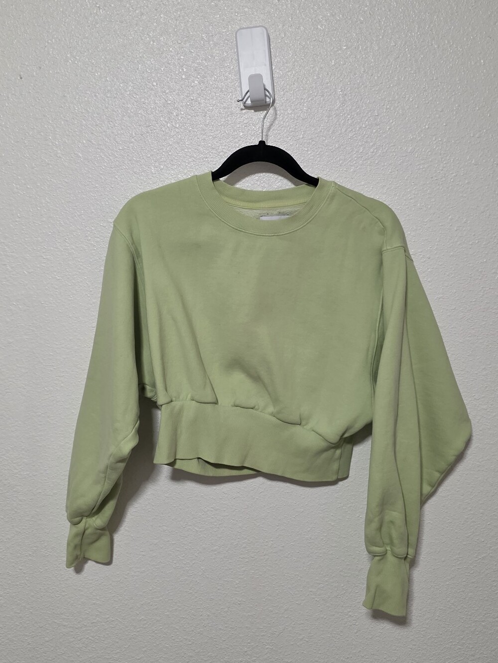 TNA Sweatshirt Neon Green Size Small